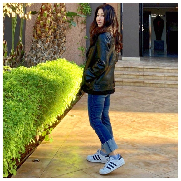 ✨MADE IN ITALY✨Faux leather Motorcycle jacket - Picture 4 of 9